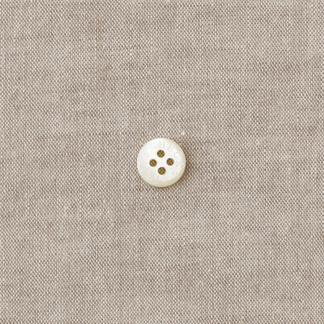 (数量限定トライアル特別20%オフ価格)C&Sオリジナルリネン混ダンガリー ソフト　ベージュ