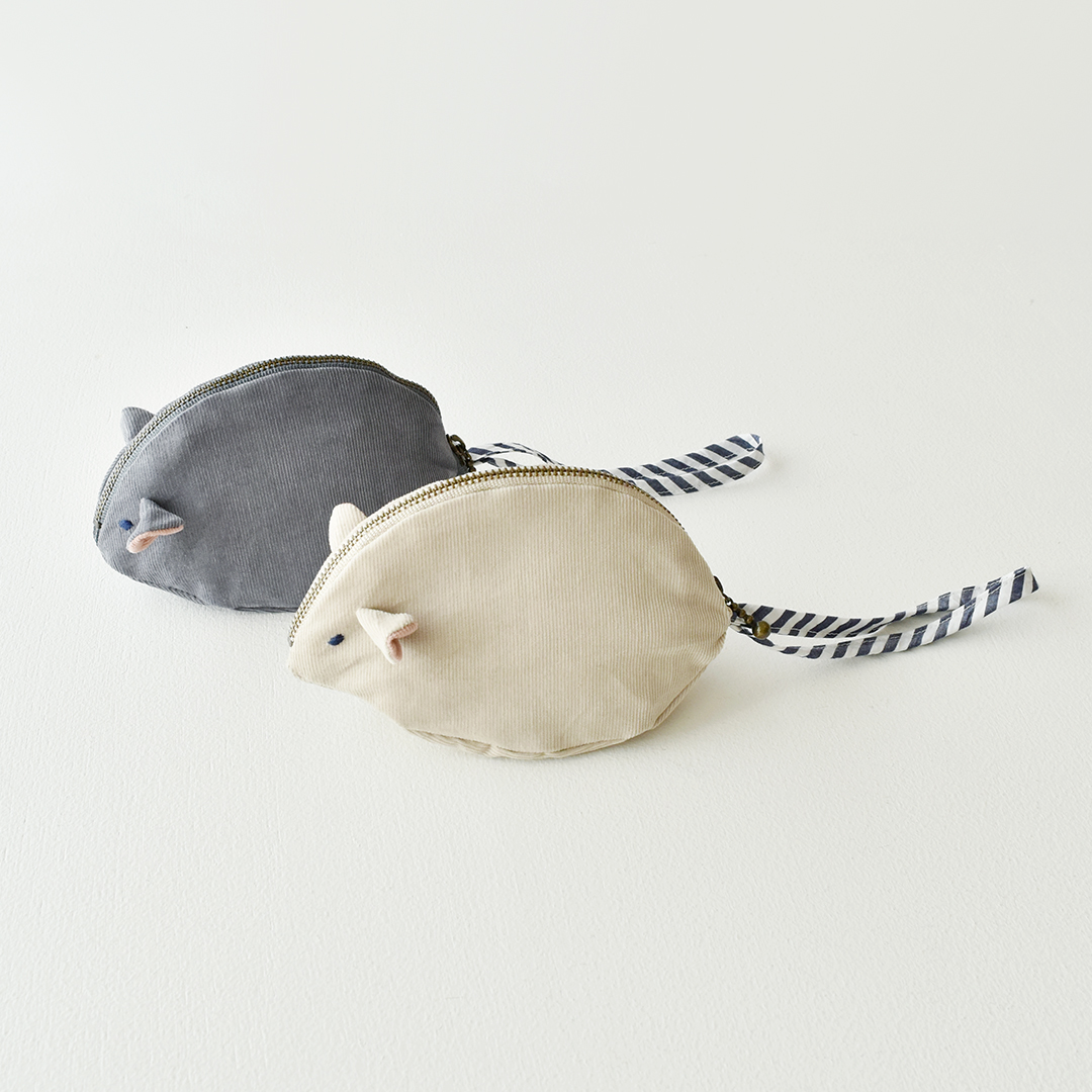 ねずみのポーチ 2つ作れるキット