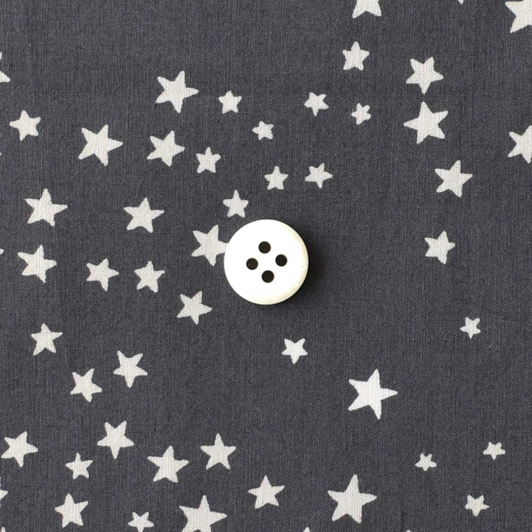 リバティプリント　Nebulae ◎J20B(ダークラベンデューラ地にライトグレージュ・ホワイトグレー)