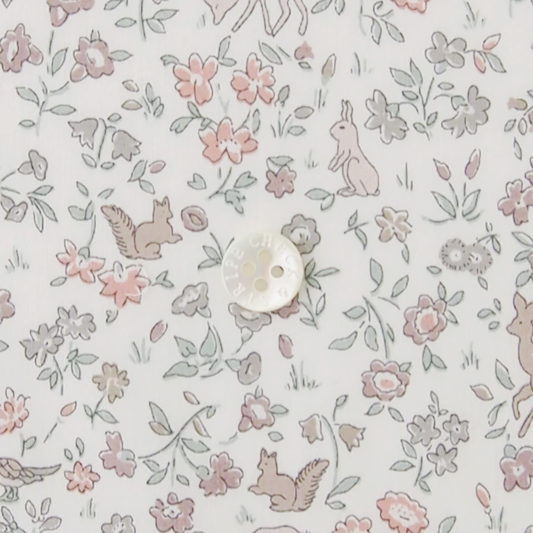 リバティプリントタナローン Meadow Tails　 ◎J20C(フレンチカラー系)