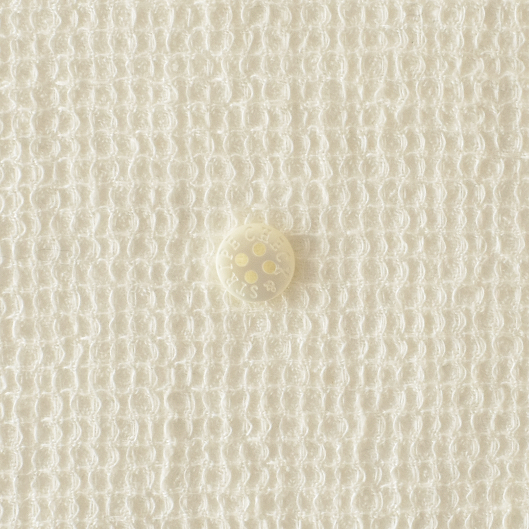 リネンワッフル　オフホワイト