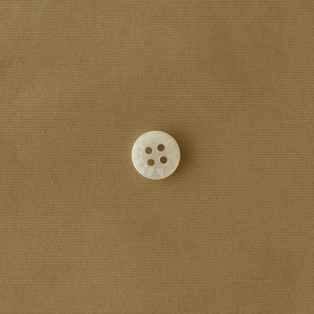 幅広ハリ感のあるコットンナイロングログラン　ベージュ