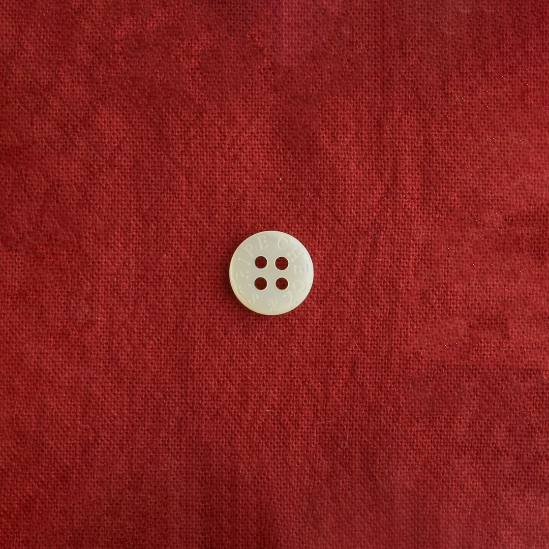 さらっとした綿麻キャンバスワッシャー　レッド