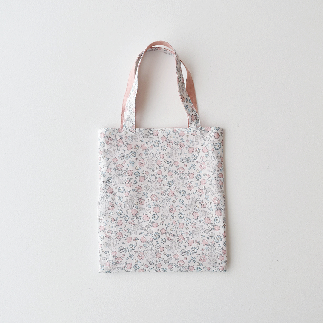 ちいさな手さげバッグのキット　ピンク系