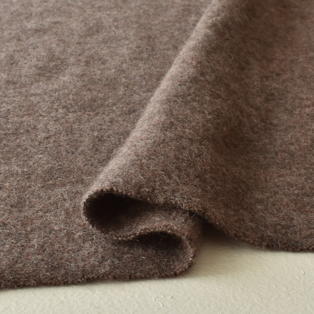 (大特価20%OFF)C&Sオリジナルカシミヤフリース マフラーカット 40cm　ココア