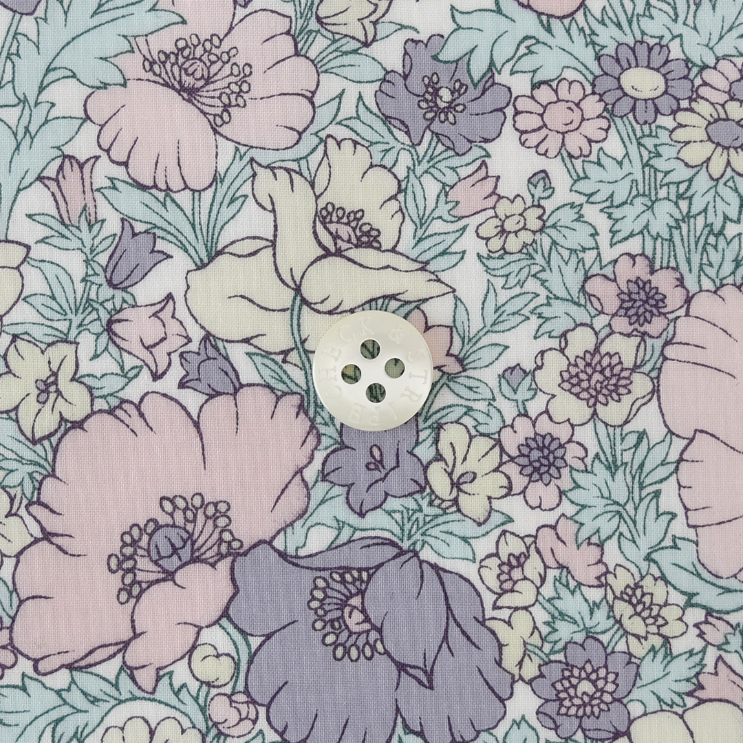 リバティプリント　Meadow Song　◎J23D(ラベンダー・ピンク系)
