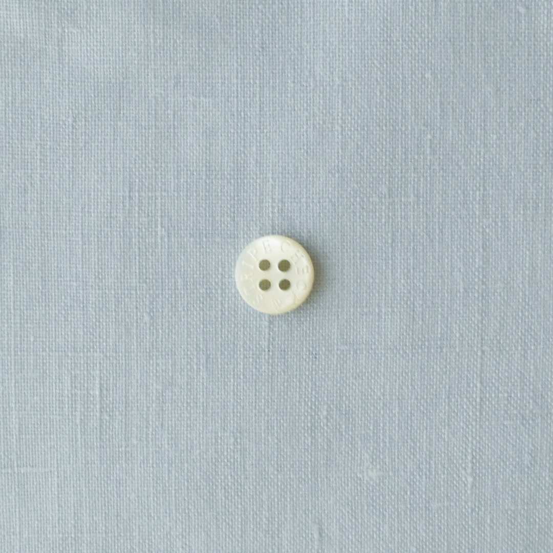 (特価)ハーブ染めリネン(リネン100%)　クチナシ酵素（サックス）