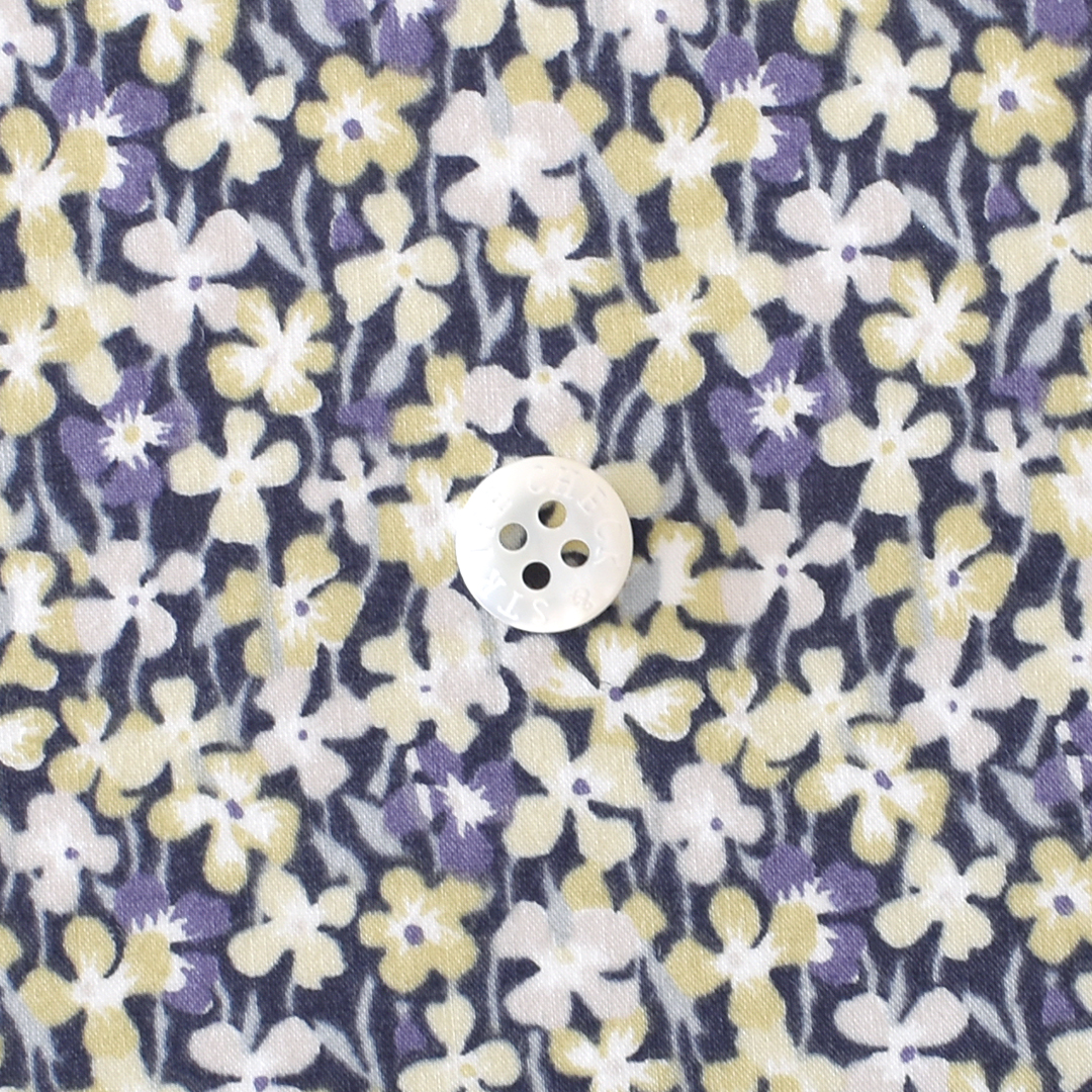 リバティプリント　Elmer ◎J24C(マスタード系)