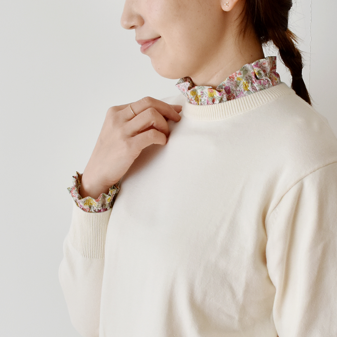 つけ衿、つけ袖のキット　Honeydew