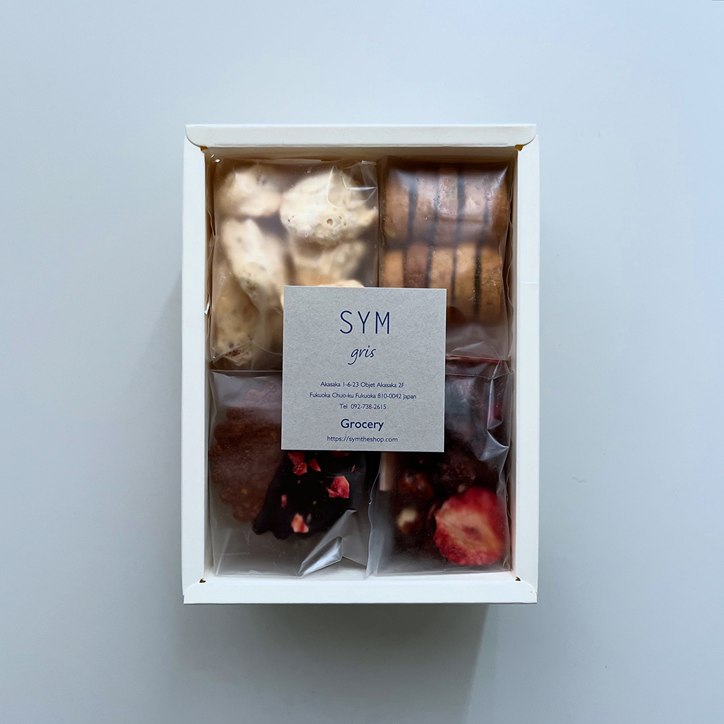 Grocery SYM gris 苺の焼菓子4種