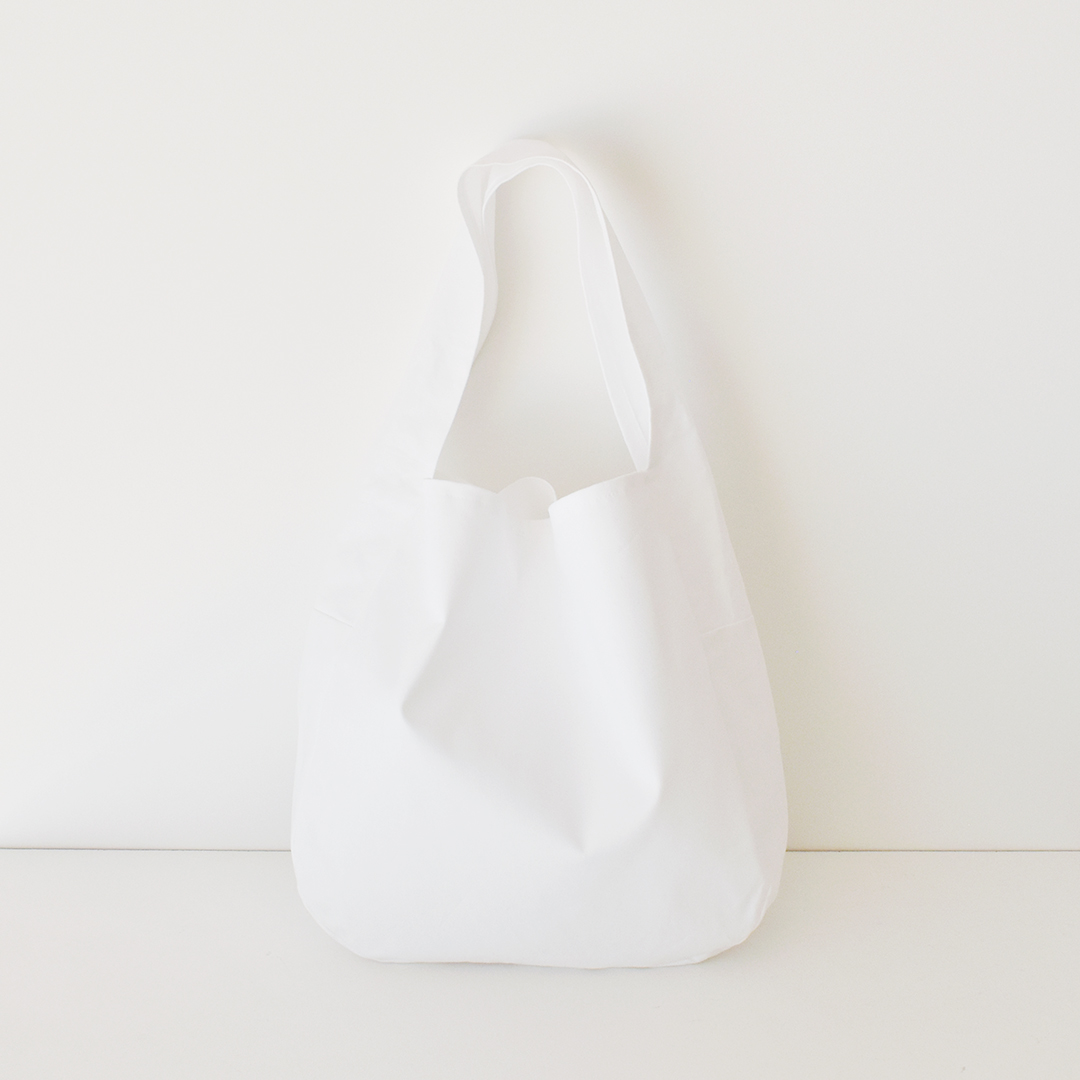 石川ゆみさんデザイン ワンハンドルバッグのキット　ホワイト