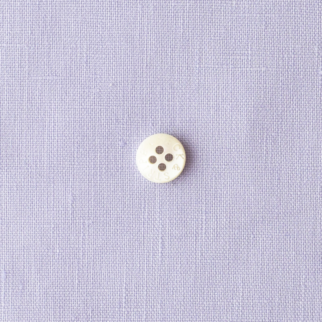 CHECK&STRIPEオリジナルやさしいリネン　ライラック