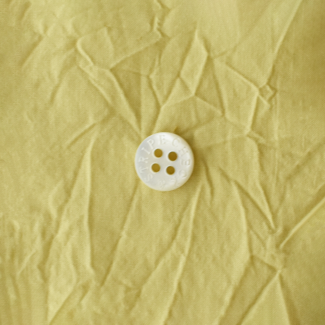 薄手のコットンタイプライターワッシャー　イエロー