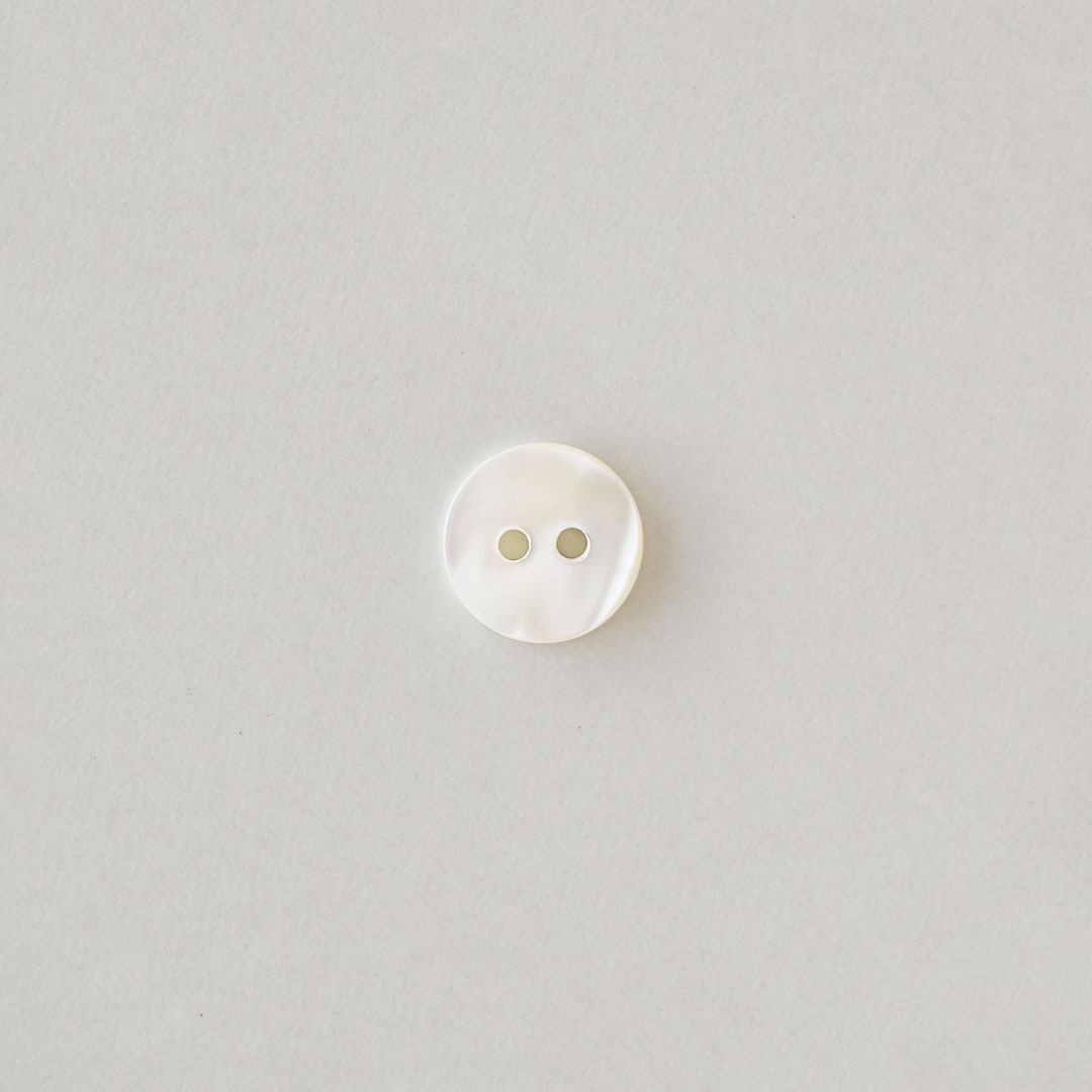 シェルボタン ホワイト(11.5mm)