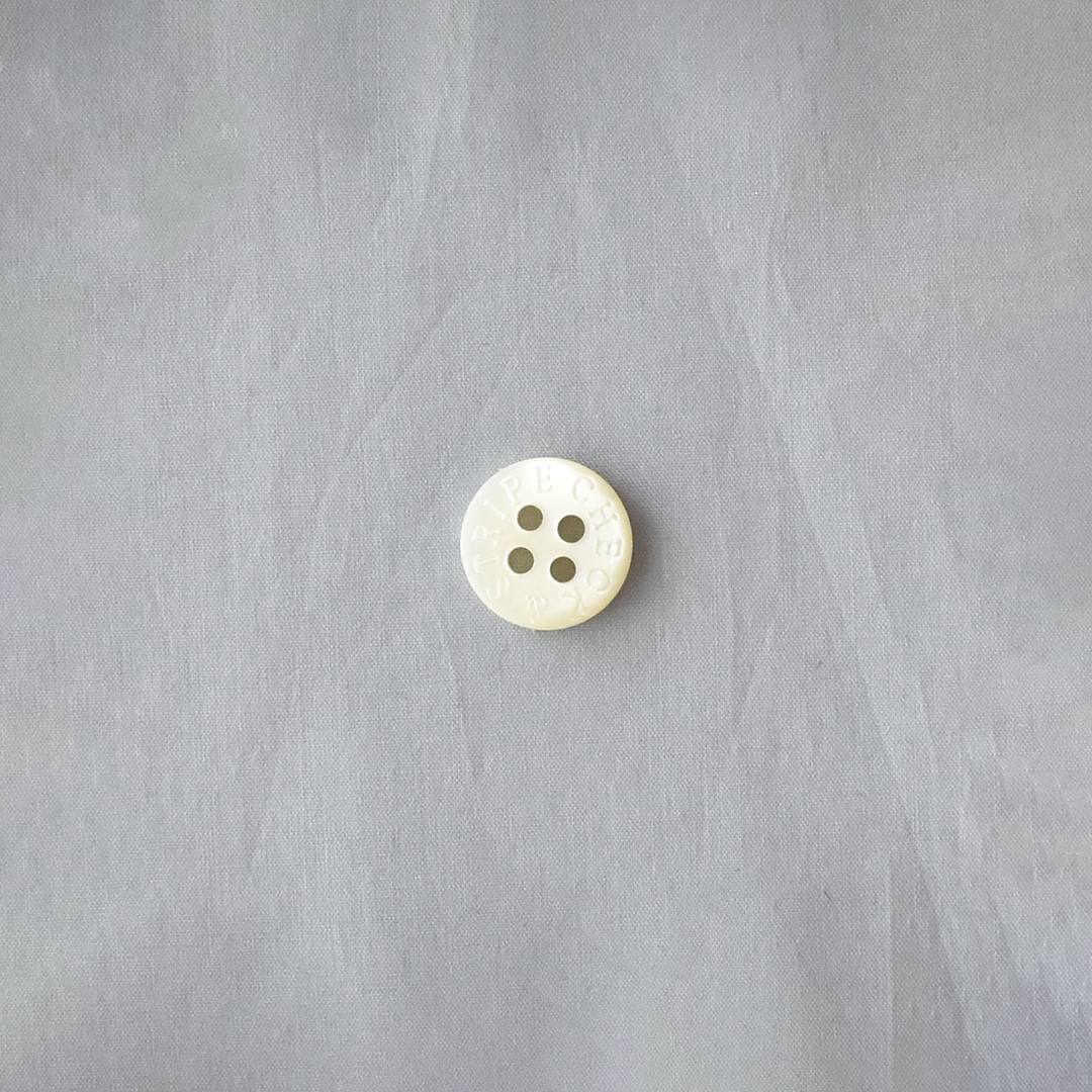 ちょっと幅広コットンタイプライター　ブルーグレー