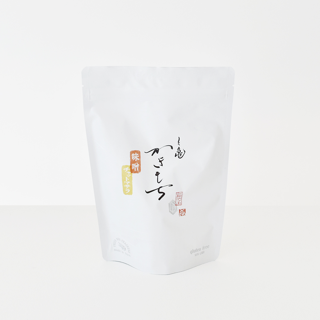 餅屋 と亀 かきもち　味噌チャットマサラ