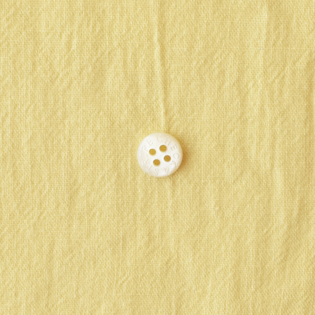 (特価)さらっとした綿麻キャンバスワッシャー　イエロー