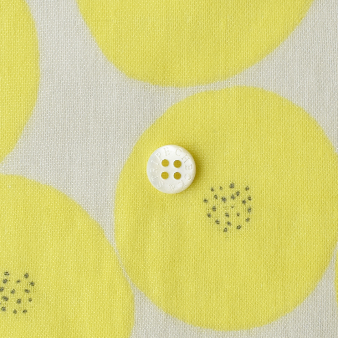 あんぱん ダブルガーゼ　B(ベージュ×イエロー)