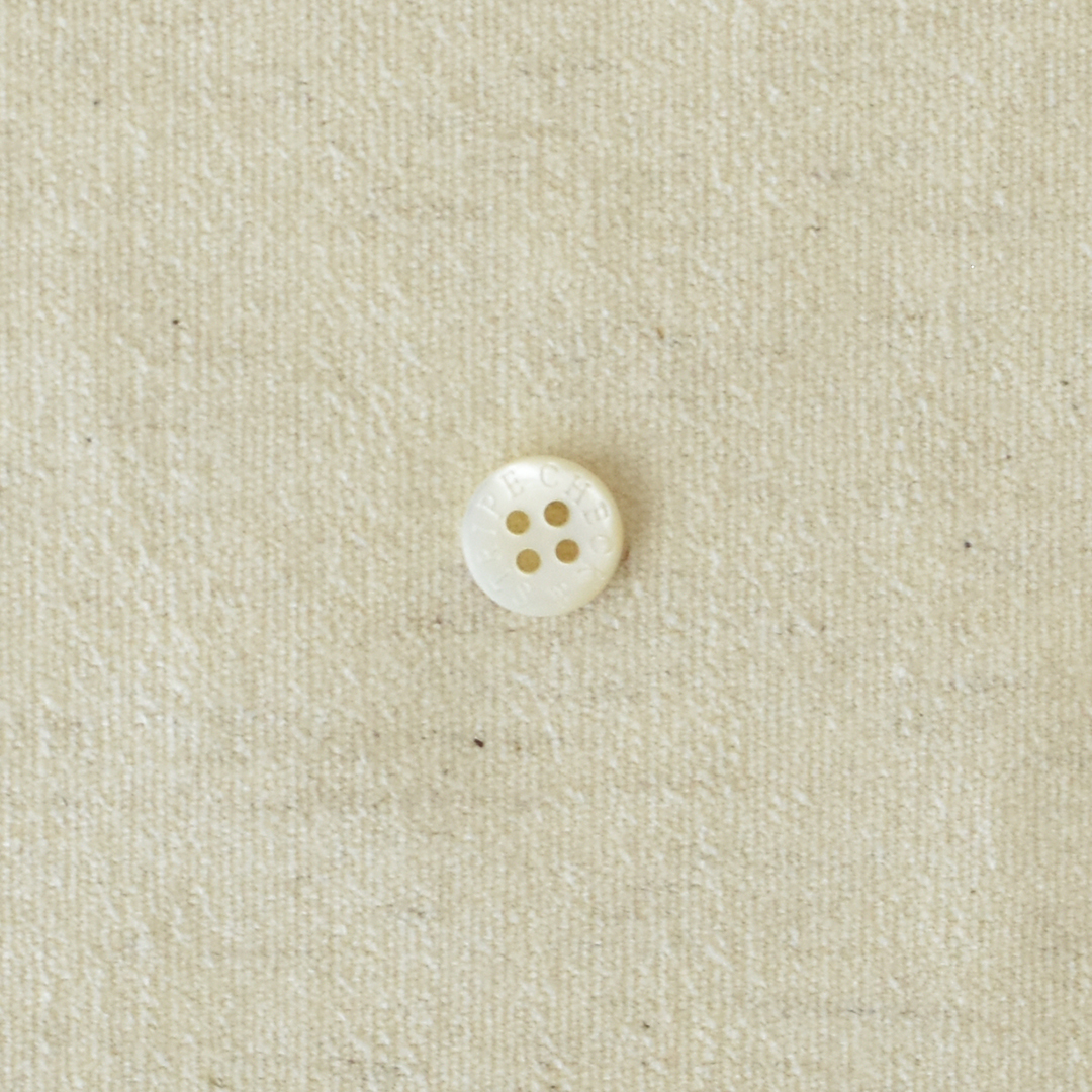 ヴィンテージ感のある起毛コットンリネン　きなり