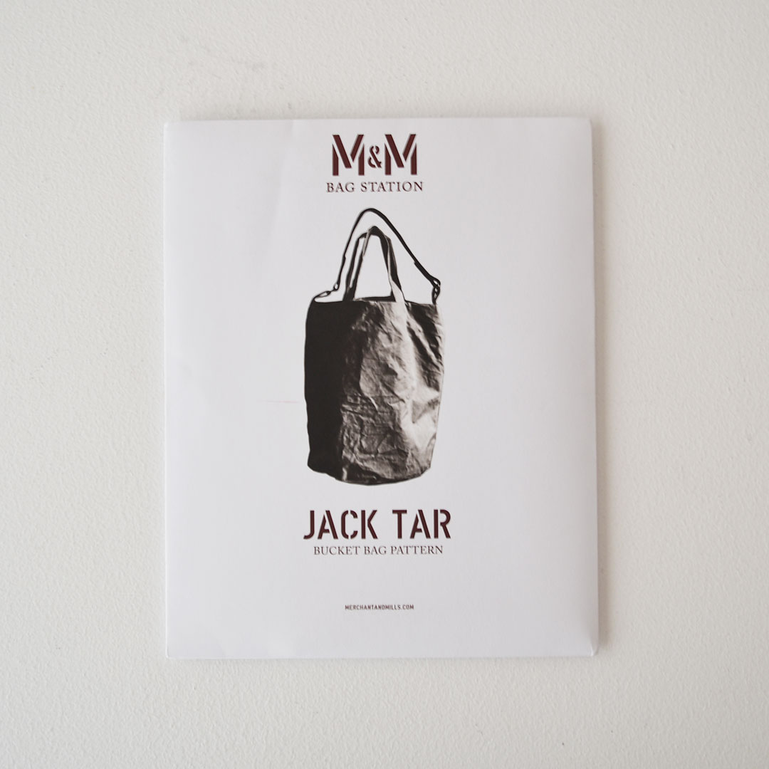 M&M Pattern Jack Tar Bucket Bag