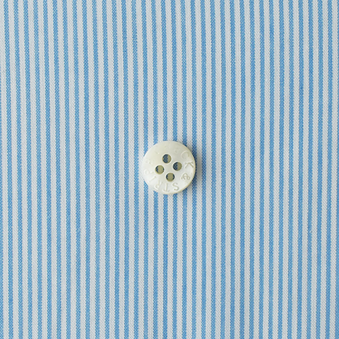 CHECK&STRIPEオリジナルストライプバンビーノ　light blue