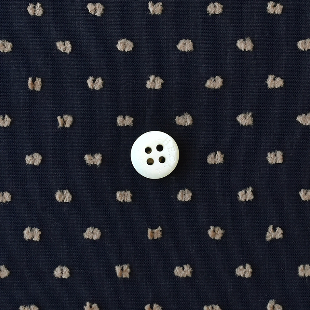 C&Sオリジナルドットミニヨン(レシピ付き)　スタンダードネイビーにサンド(新色)