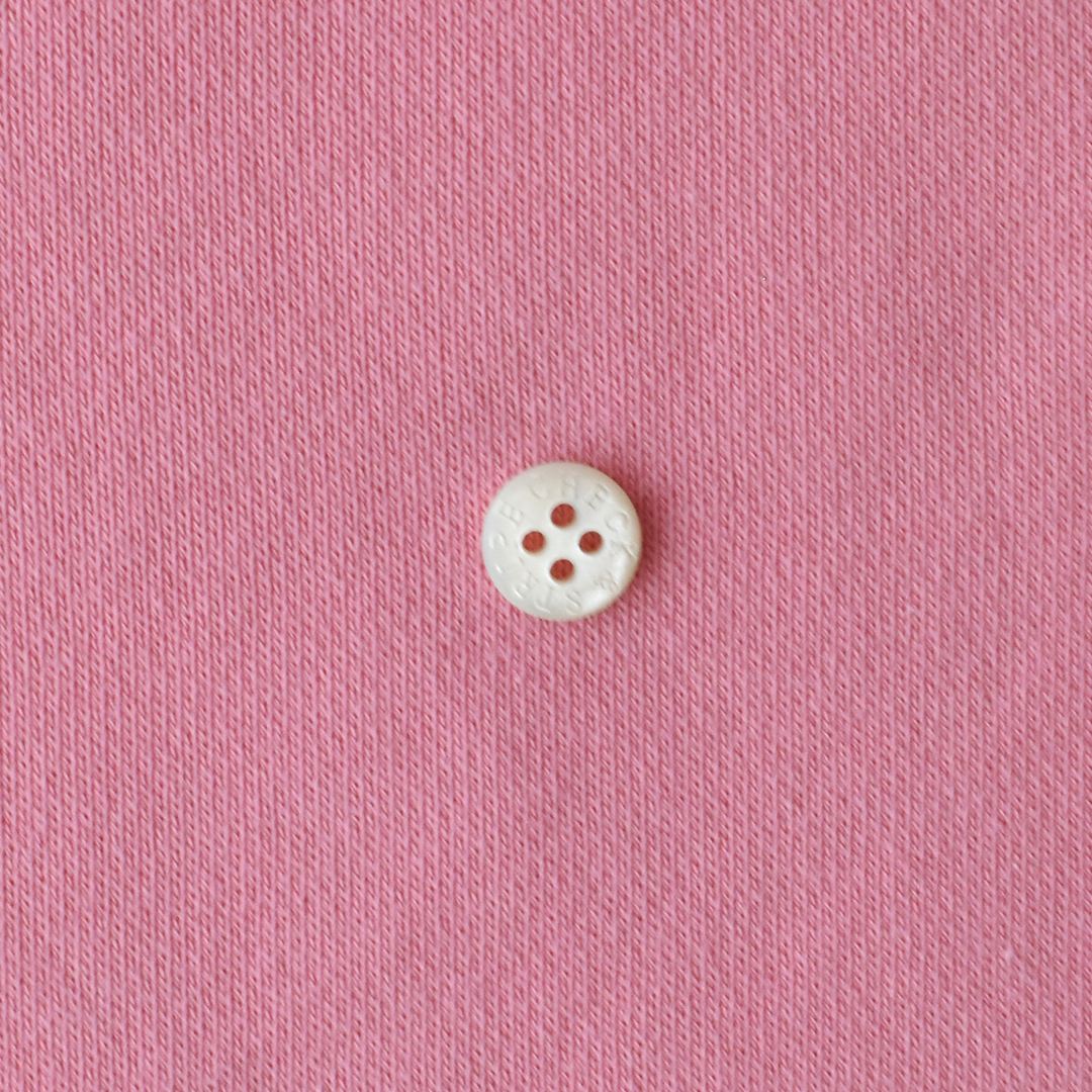 コットン裏毛ニット　ピンク