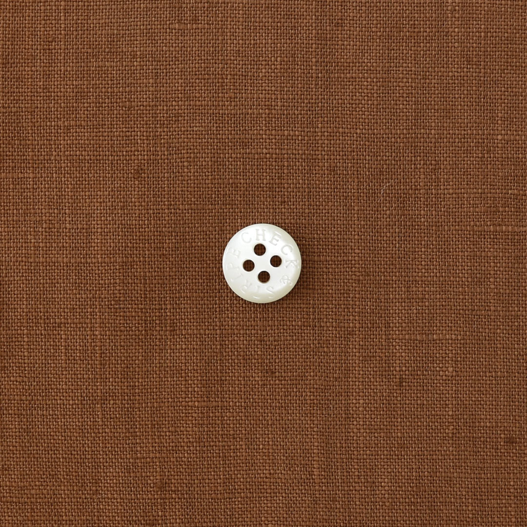 (期間限定10%OFF！)C&Sオリジナルやさしいリネン　キャラメルブラウン