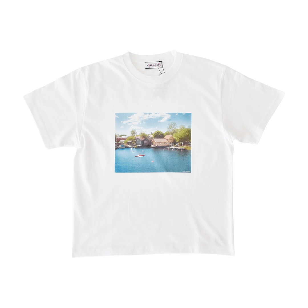 高橋ヨーコ × MARCOMONDE × CHECK&STRIPE Tシャツ ショートスリーブ　Mサイズ