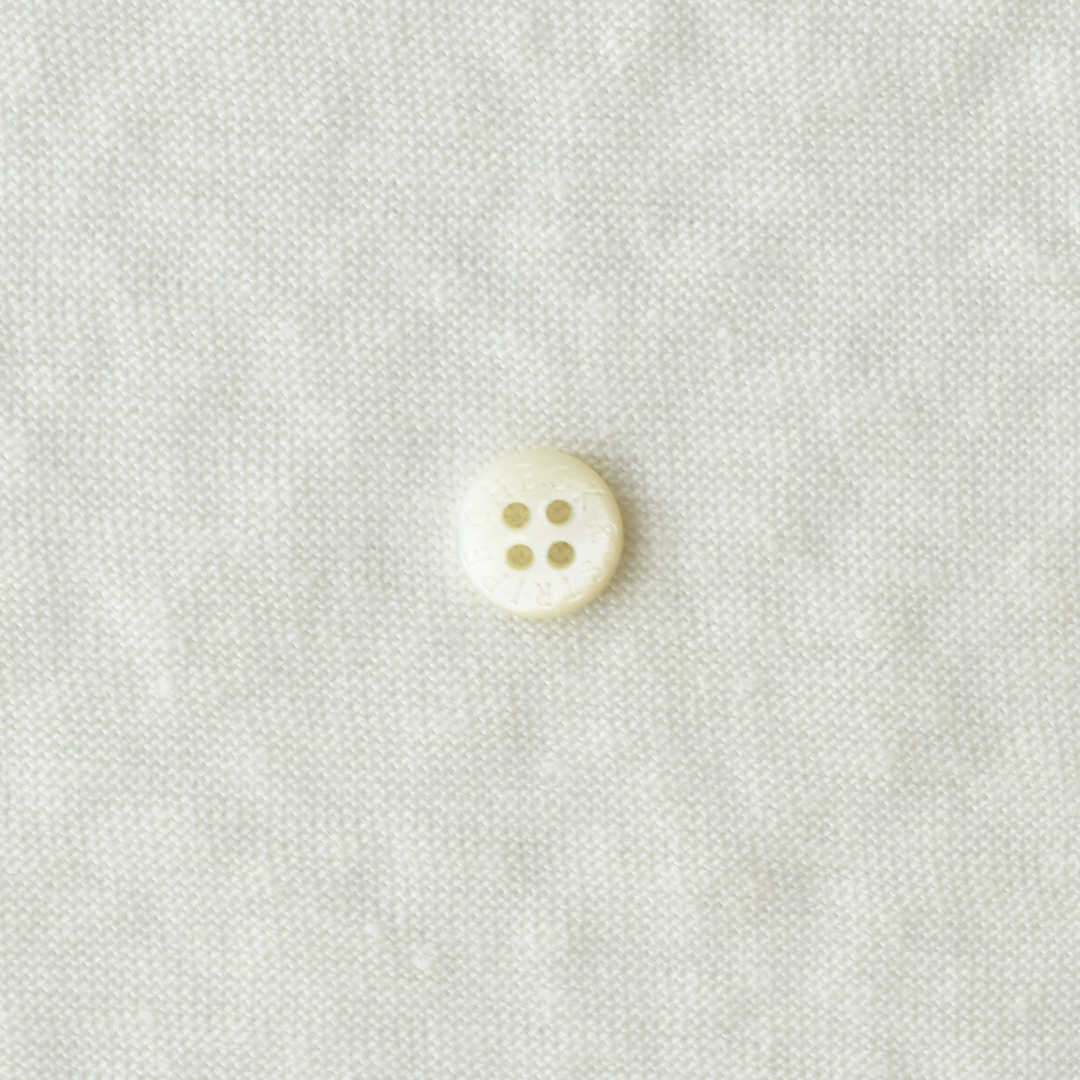 薄手のやわらかリネンニット　オフホワイト