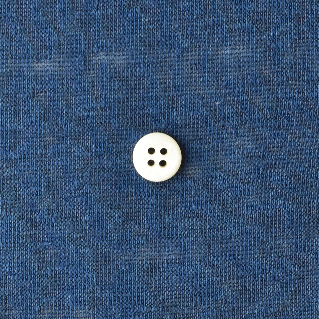 薄手のやわらかリネンニット　ネイビー