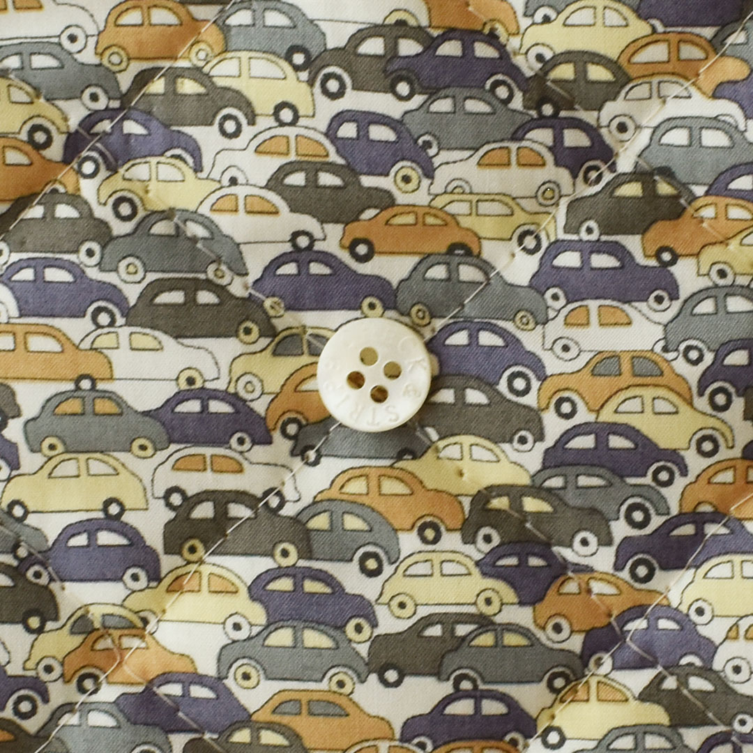 リバティプリントキルティング(レシピ付き)　Cars  DP