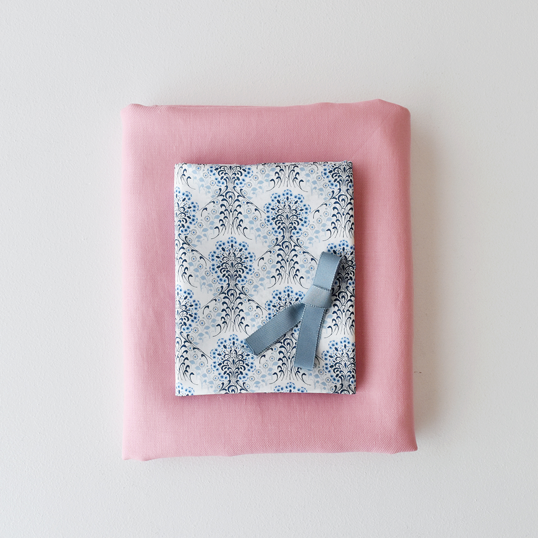 リバティプリント＆リネン 初夏のセット　ピンク2