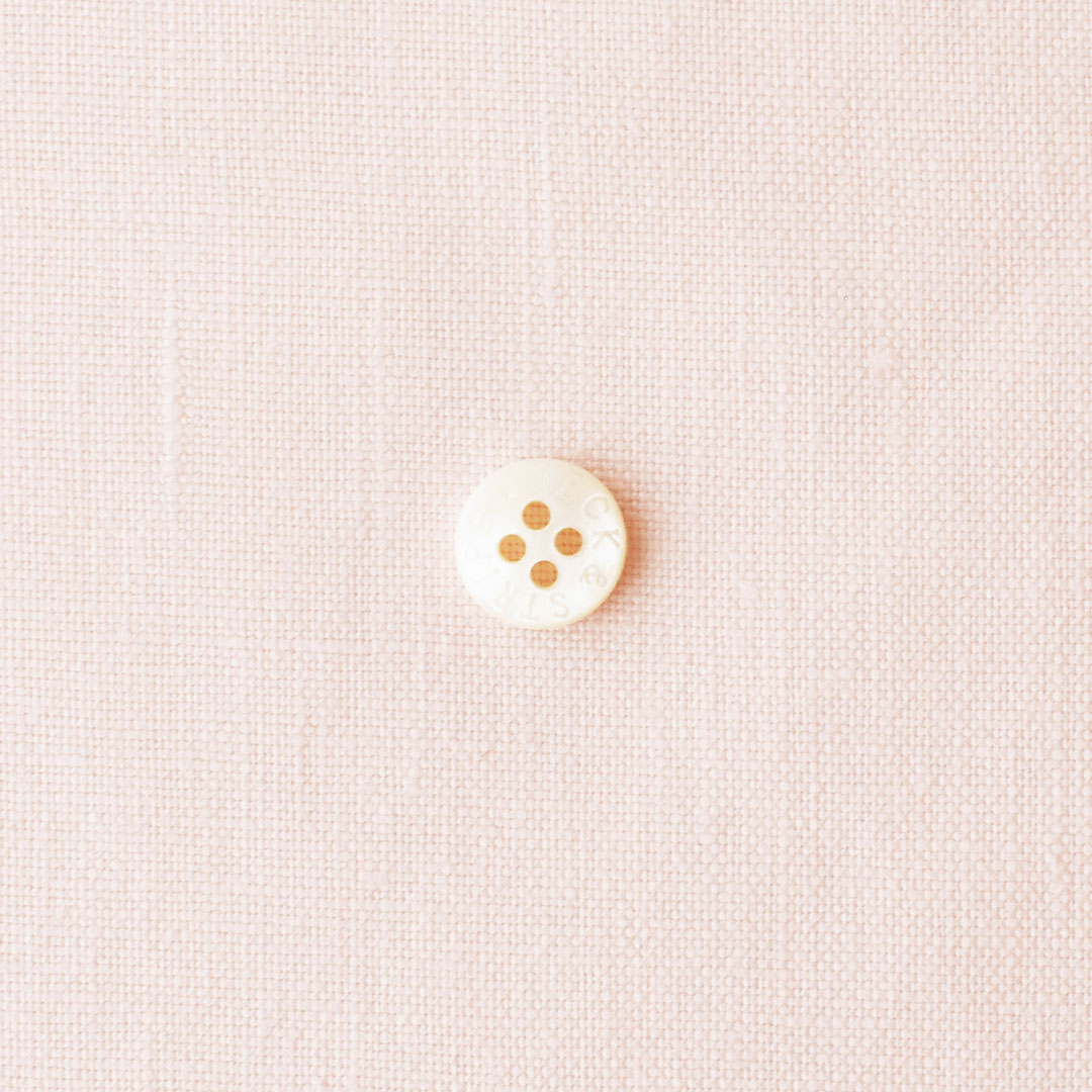 生地サンプル C&Sカラーリネン　パウダーピンク