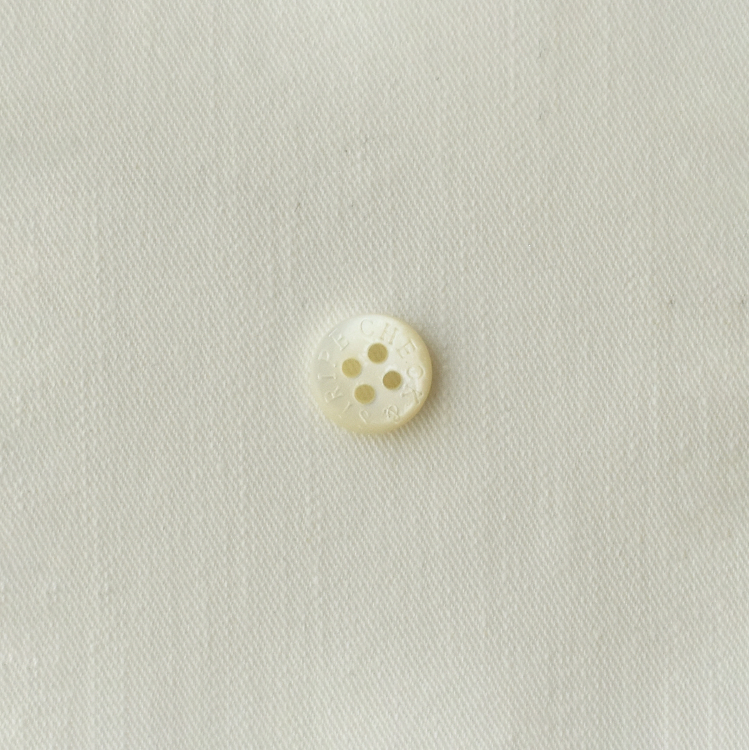 幅広ほどよい厚みのコットン　ホワイト