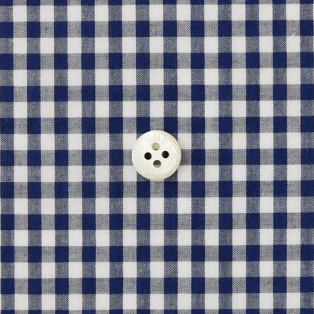 (10%OFF！)CHECK&STRIPEオリジナルギンガムチェック　ネイビー