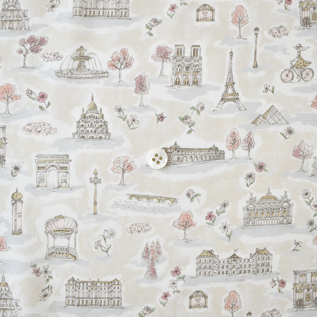 Paris Postcard　25BU(ベージュ系)