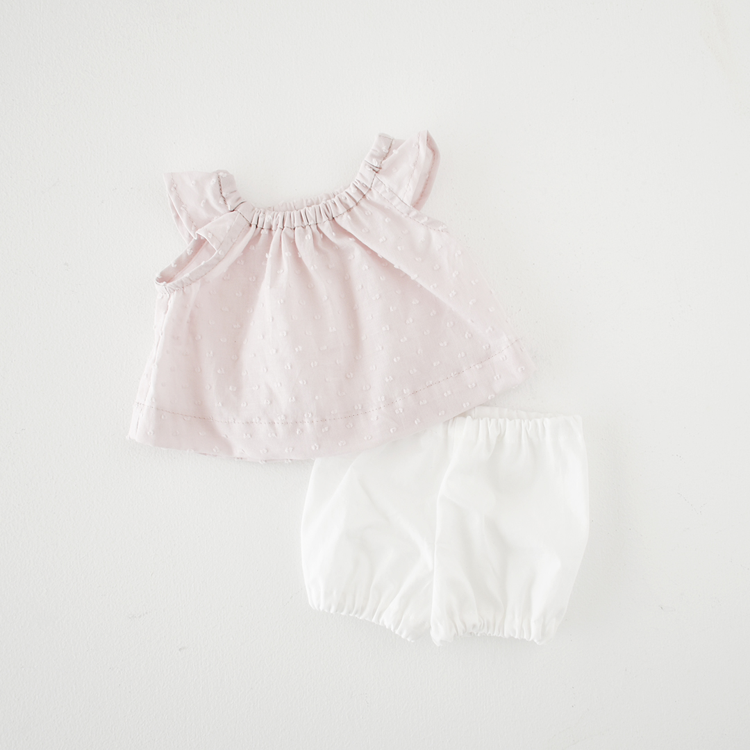 ロンドンくまのお着替え 天使のブラウスとかぼちゃパンツのキット