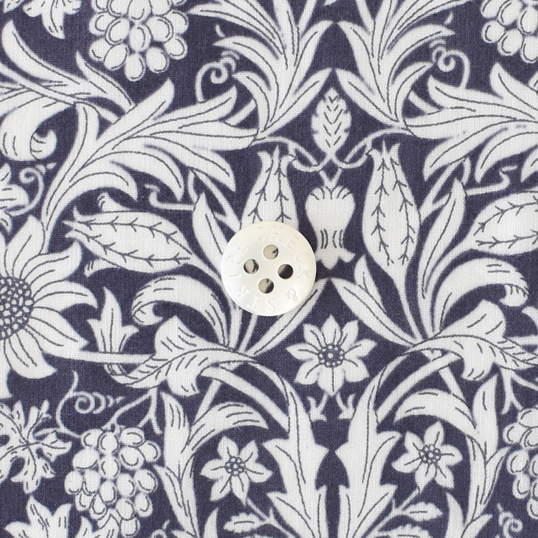 リバティプリント　Mortimer ◎J24A(すみれグレー)