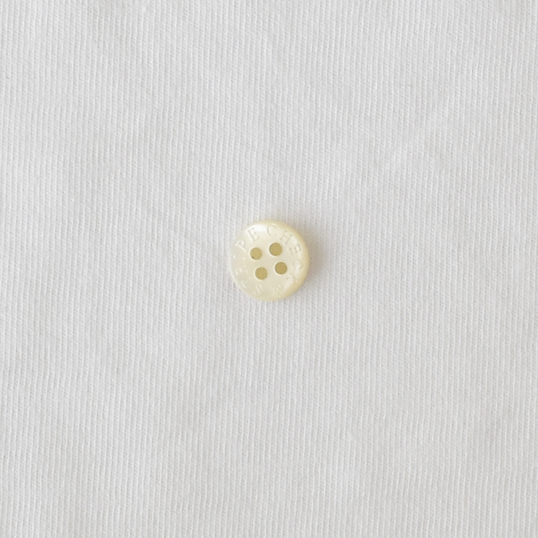 (難あり特価)さらりとした薄手のコットン天竺ニット　ホワイト