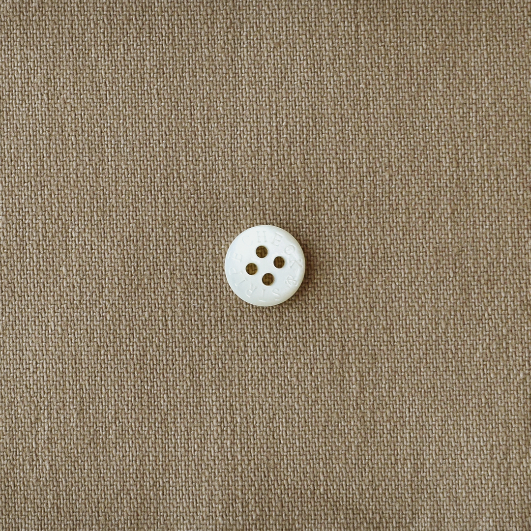 厚みのあるやわらかコットンストレッチ　　ベージュ
