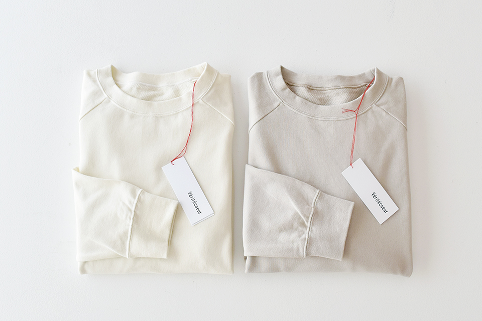 2026年6月 Véritécoeur×CHECK&STRIPE ビッグシルエットのスウェット特別予約販売
