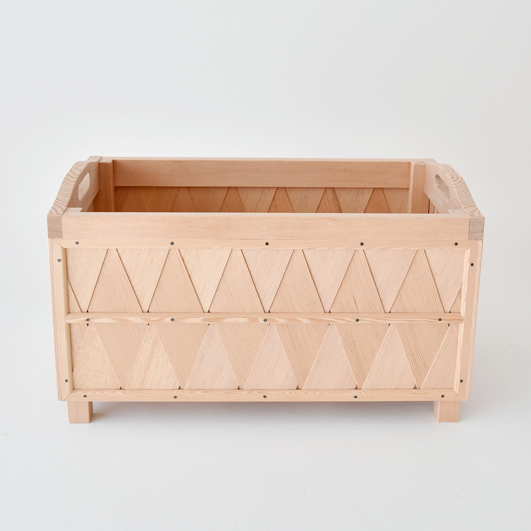 GRANNE HANTVERK Swedish Linen Basket