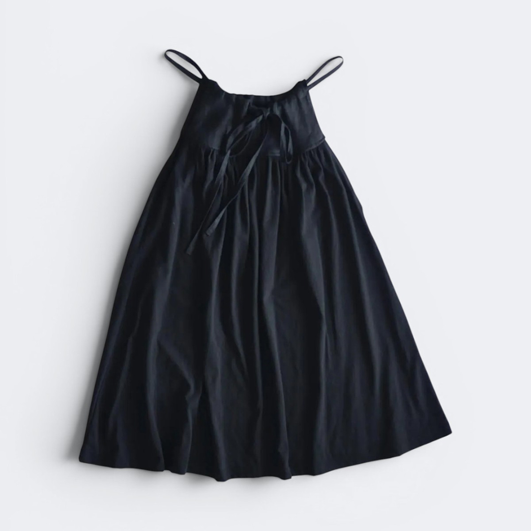 SARAXJIJI BL28 ホルターネックキャミソールブラウス　Long Black