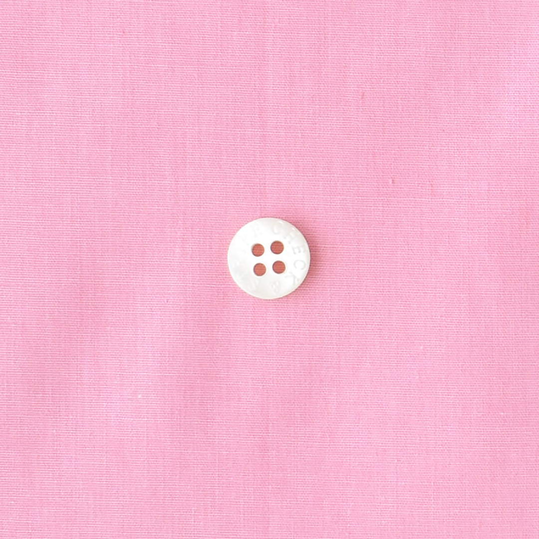 (特価)少しハリ感のあるしっとりシャンブレーコットン　ピンク