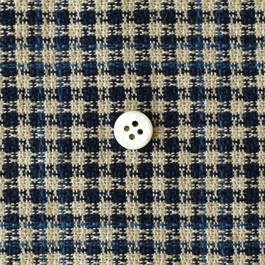 CHECK＆STRIPE / イタリア製 LEOMASTER(レオマスター) 幅広の甘めに織
