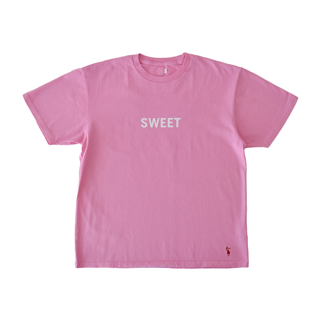 Tシャツ SWEET PEA ピンク　XL