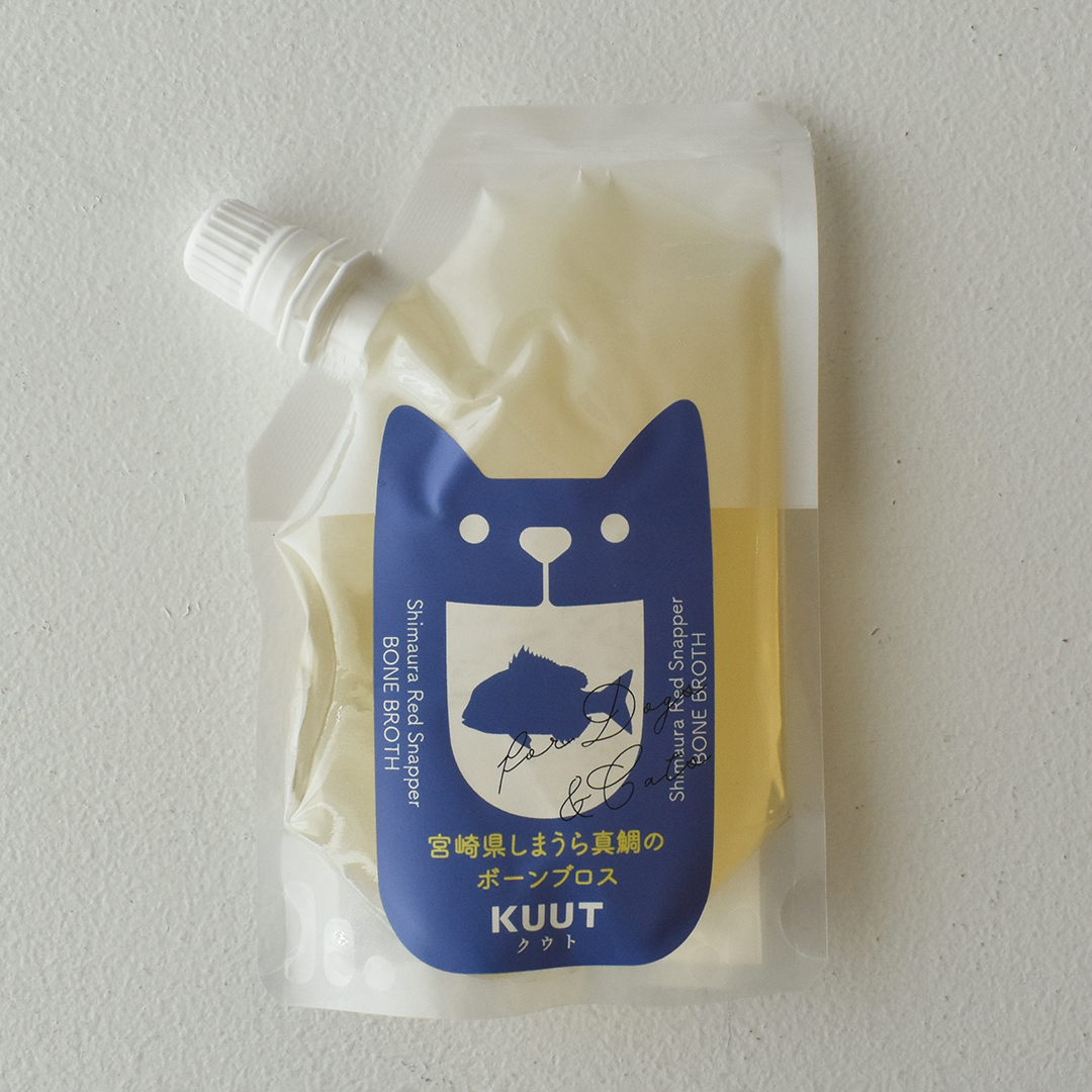 犬・猫用 ボーンブロス 120g　しまうら真鯛
