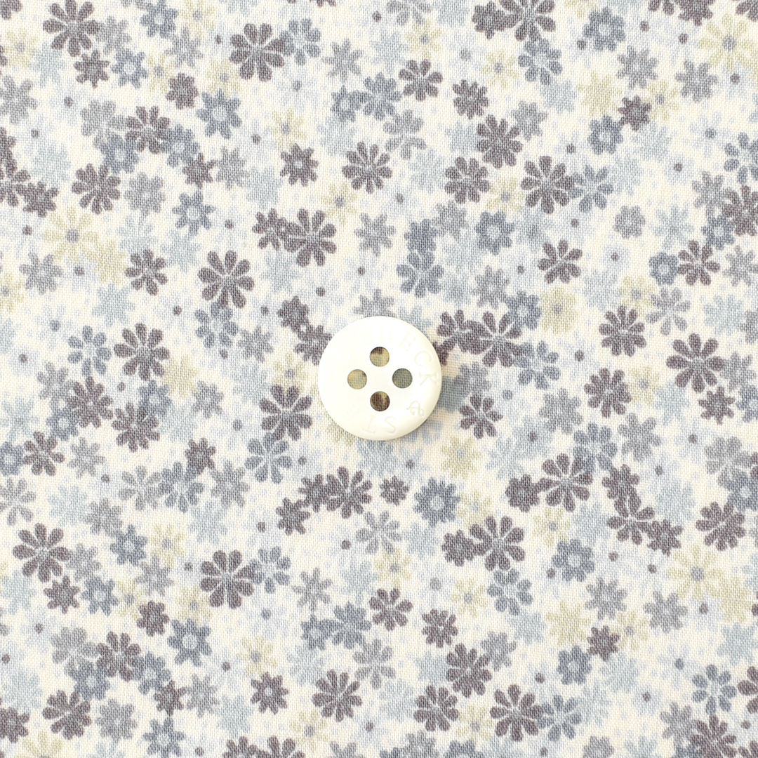 リバティプリント　Rania ◎J21D(ブラウン・ブルーグレー系)