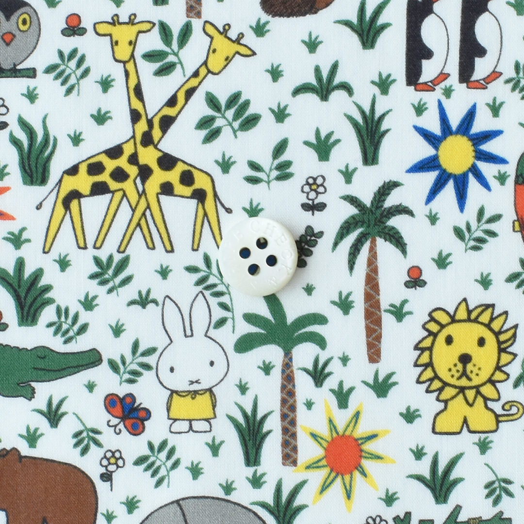 タナローン Zoology　26AT(ホワイト地)